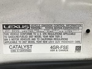 2007 Lexus Is250