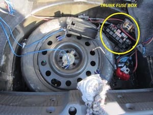 2002 Ford Thunderbird Fuse Box, Engine