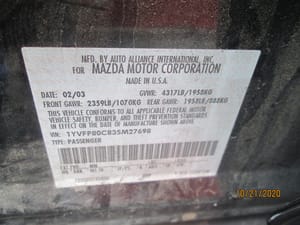 2003 Mazda 6