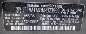 2021 Subaru Wrx