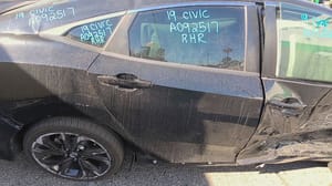 2019 Honda Civic Rear Door