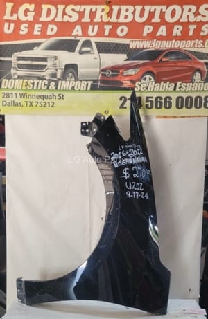 2020 Nissan Maxima Fender