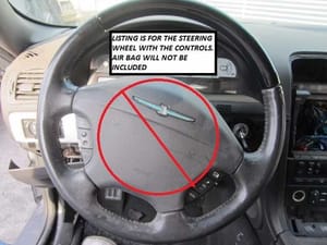 2002 Ford Thunderbird Steering Wheel