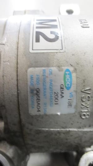 2011 Hyundai Equus Ac Compressor