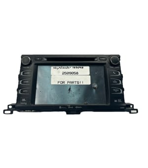 2019 Toyota Highlander Radio