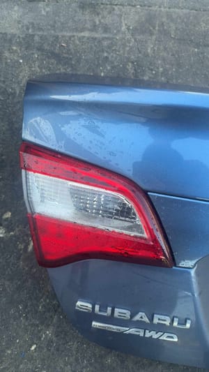 2017 Subaru Legacy Tail Light