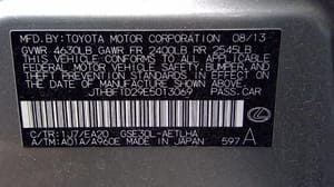 2014 Lexus Is250