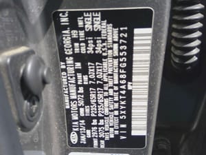 2015 Kia Sorento