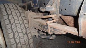 2011 Dodge Dpu35 Leaf Spring Rear