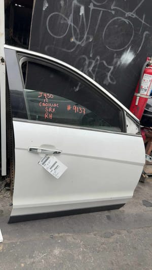 2012 Cadillac Cadsrx Front Door