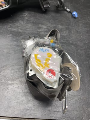 2013 Acura Ilx Front Seat Belt