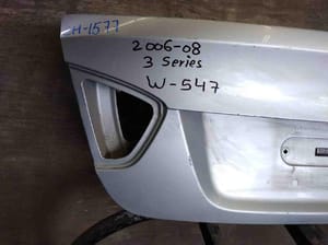 2007 BMW 325i Trunk Lid