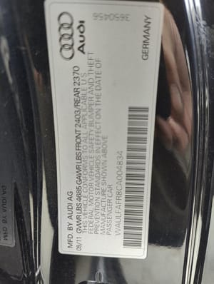 2012 Audi Audia5