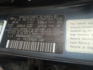 2014 Kia Optima