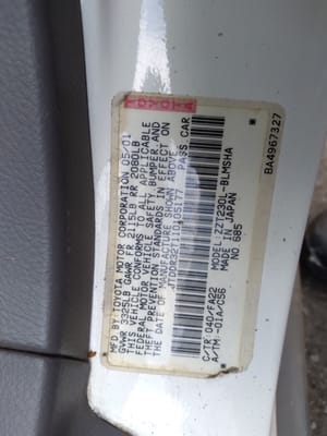2001 Toyota Celica