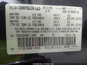 2008 Dodge Durango