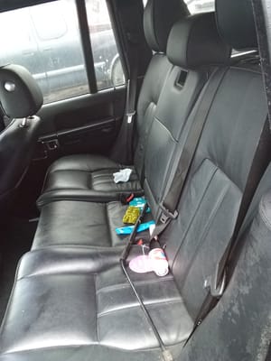 2012 Range Rover Range Rover Rear Seat