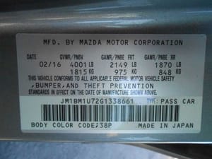 2016 Mazda Mazda3