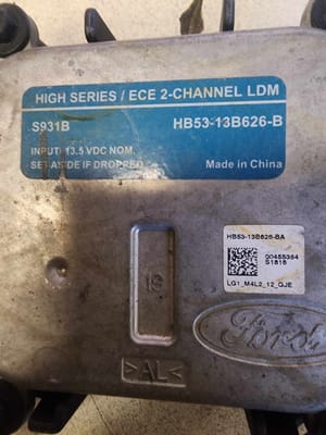 2018 Ford Explorer Body Control Module