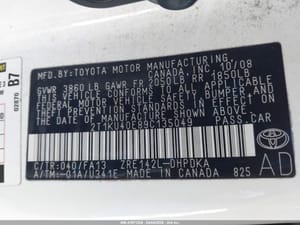 2009 Toyota Matrix