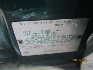 1997 Subaru Impreza