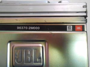 2011 Hyundai Genesis Radio Audio