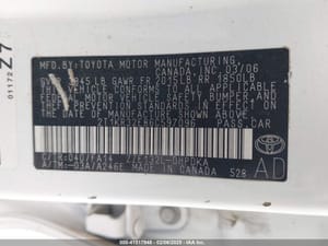2006 Toyota Matrix