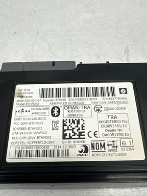 2020 Dodge Caravan Body Control Module