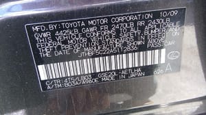 2010 Lexus Is250