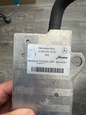 2018 Mercedes Benz E-Class Transmission Oil Cooler
