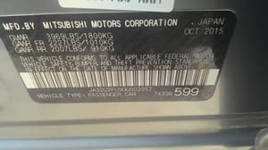 2016 Mitsubishi Lancer