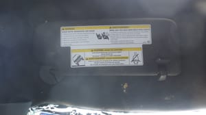 2024 Chevrolet Trax Sun Visor