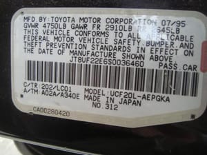 1995 Lexus Ls400