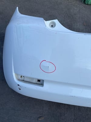 2010 Scion Xd Bumper Cover - Rear