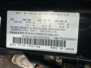 2009 Mazda Mazda3