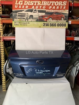 2015 Subaru Impreza Trunk Lid