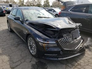 2021 Genesis G80 Engine