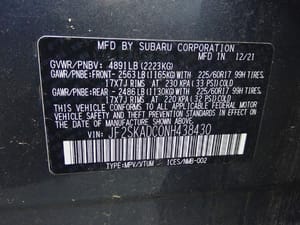 2022 Subaru Forester