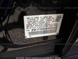 2003 Honda Pilot