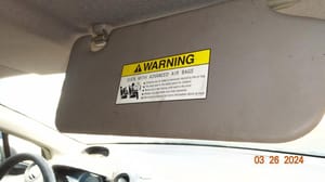 2010 Honda Insight Sun Visor