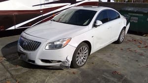 2011 Buick Regal Tail Light