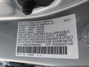 2022 Honda Insight