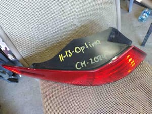 2012 Kia Optima Tail Light