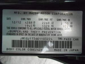 2014 Mazda Mazda6