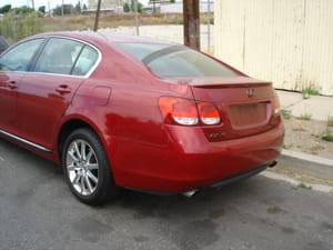 2006 Lexus Gs300 Rear Window Regulator
