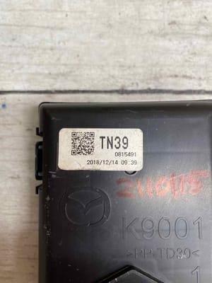 2019 Mazda Cx-9 Miscellaneous Parts