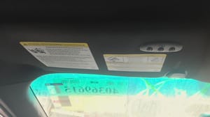 2015 Ford Explorer Sun Visor