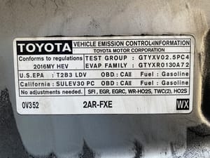 2016 Toyota Camry