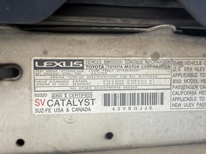 2002 Lexus Ls430