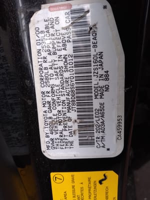 2000 Lexus Gs300